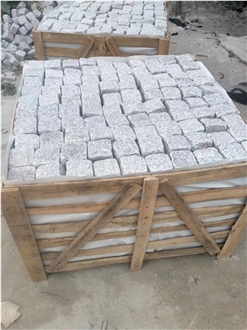Grey Granite Cubes All Sides Tumbled Superior Quality