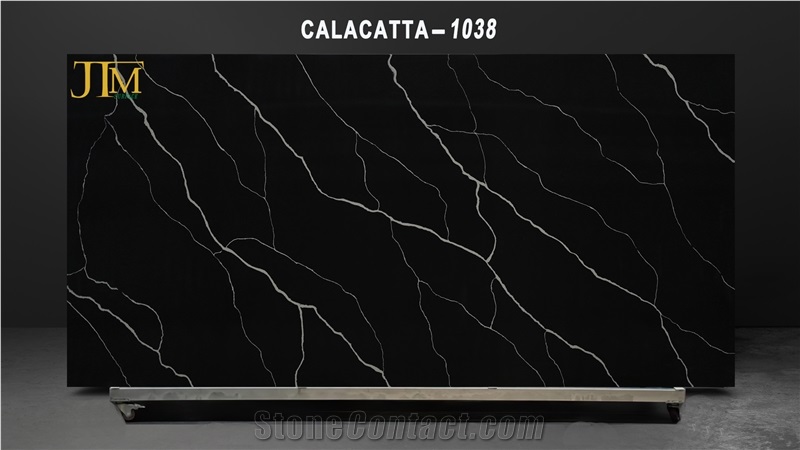 High Quality Black Quartz Slabs