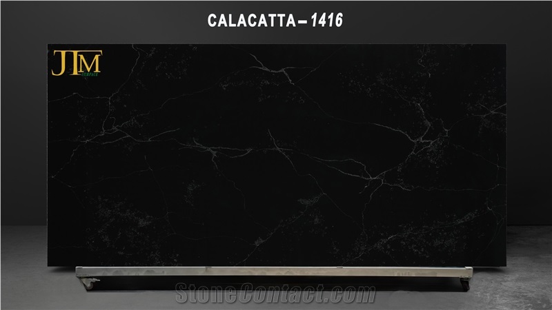 High Quality Black Quartz Slabs