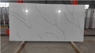 Artificial Calacatta Quartz Slabs