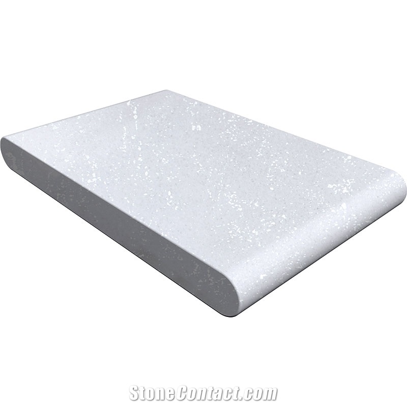 Bianco River Marble French Pattern Pavement Setts