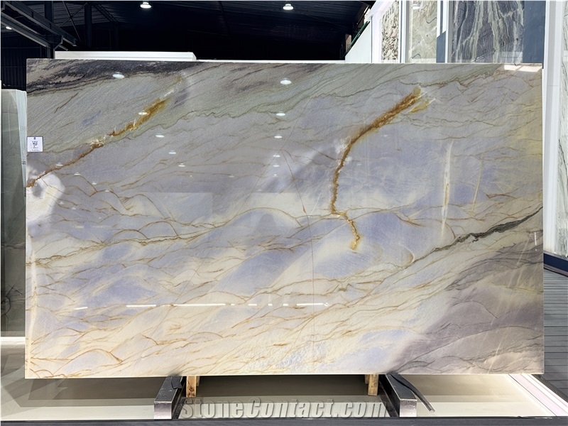 Admiral Blue Quartzite Brazilian Polished Slabs