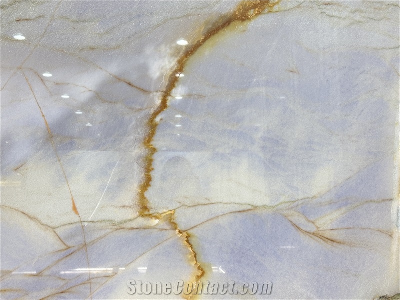 Admiral Blue Quartzite Brazilian Polished Slabs