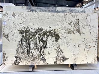 Alpinus Crystal Luxurious Granite Slabs For Wall-Cladding