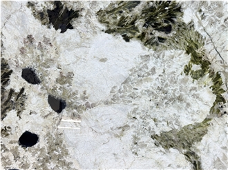 Alpinus Green Crystal Vivid Brazilian Granite Polished Slabs