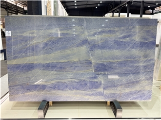 Azul Tropical Grand Skylight Polished Quartzite Slabs Azul Tropical Grand Skylight Polished Quartzite Slabs