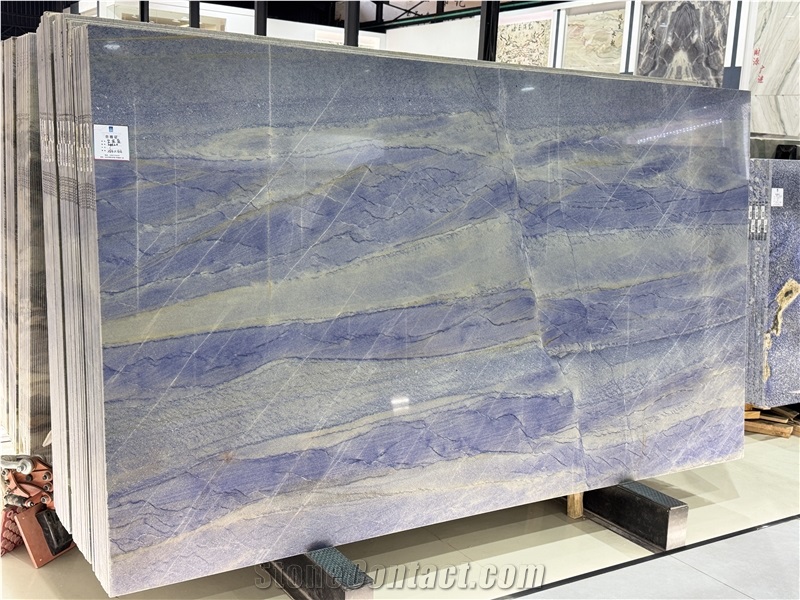 Azul Tropical Grand Skylight  Polished Quartzite Slabs
