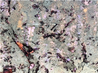 Big Crystal Tourmaline Patagonia Brazilian Quartzite Slabs