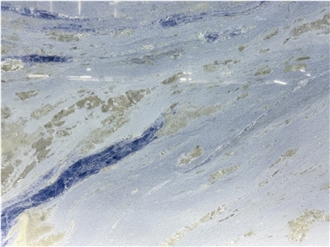 Blue Sky River Ocean Brazil Marble Slabs  For Wall-Cladding