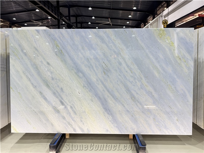 Calcita Azul Polished Brazilian Fantasy Color Marble Slabs