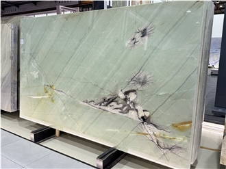 Cristallo Tiffany Polished Quartzite Pear Blossom Snow Slabs Cristallo Tiffany Polished Quartzite Pear Blossom Snow Slabs
