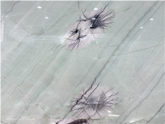 Cristallo Tiffany Polished Quartzite Pear Blossom Snow Slabs