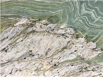 Cristallo Twilight Vivid Green Maestro Quartzite Slabs