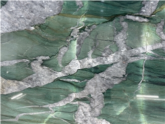 Fuchsite Crystal Quartzite Patagonia Green For Wall Slabs