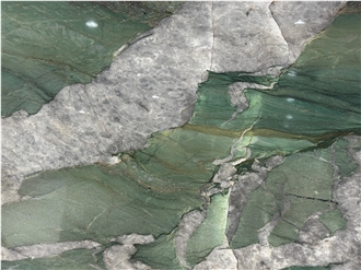 Fuchsite Crystal Quartzite Patagonia Green For Wall Slabs