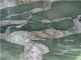 Fuchsite Crystal Quartzite Patagonia Green For Wall Slabs