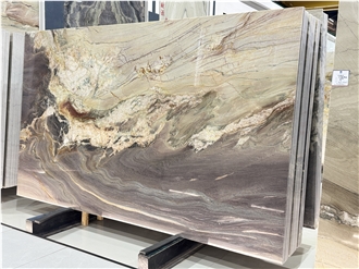 High Quality Macaubas Fantasy Brazilian Quartzite Slabs