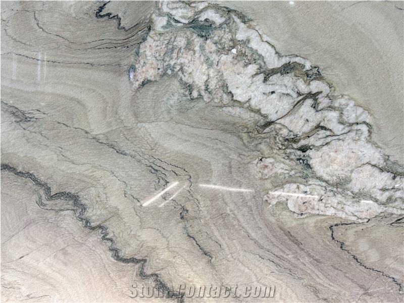 Macaubas Fantasy Blue Quartzite Slabs For Decorative