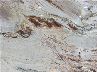 Macaubas Fantasy Polished Quartzite Rainbow Impression Slabs