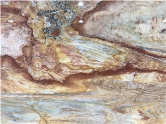 Macaubas Illusion Gold Brazilian Polished Quartzite Slabs