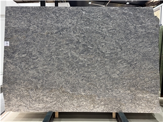 Metalicus Silver Grey Leathered Brazil Granite Slabs