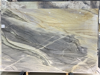 Nacaranda Bethany Blue Quartzite Slabs For Decorative