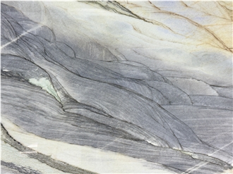Nacaranda Bethany Blue Quartzite Slabs For Decorative