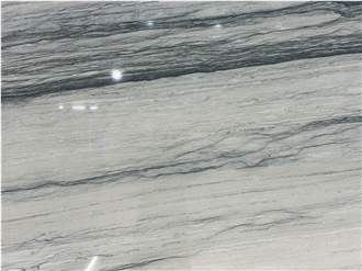 Perla White Quartzite With Green Veins Quartzite Slabs