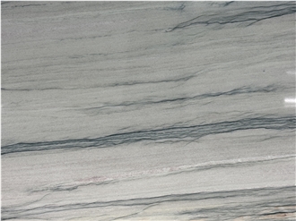 Perla White Quartzite With Green Veins Quartzite Slabs