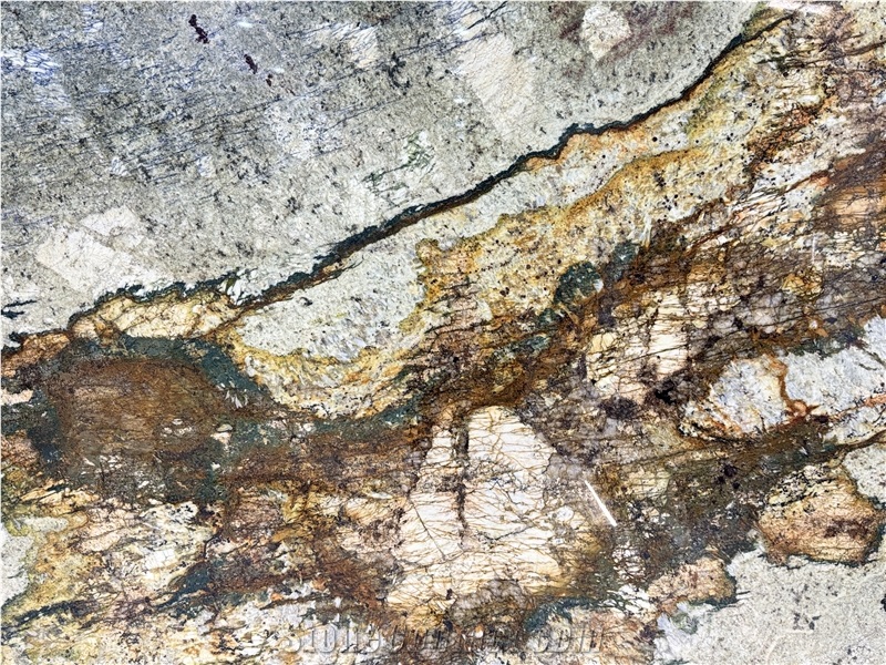Shangri-La Golden Atlas Polished Granite Slabs