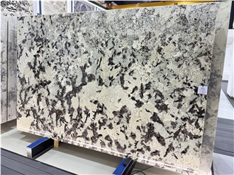 Splendor White Tourmaline Brazilian Polished Granite Slabs