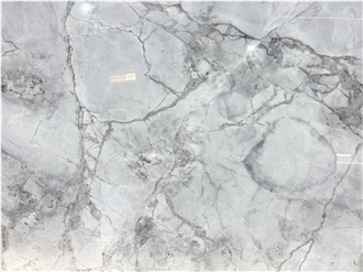 Super White Brazil Polished Quartzite Slabs For Wall-Cladding