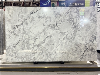Superwhite Brazil Quartzite Slabs For Home Decorative