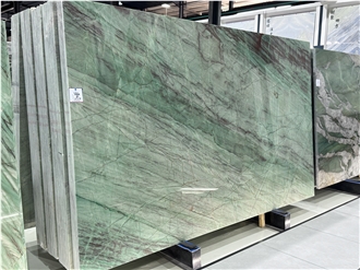 Verde Smeralda Emerald Green Quartzite Lake Placid Slabs