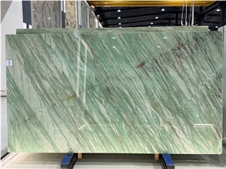 Verona Green Brazil Quartzite Polished Niagara Slabs