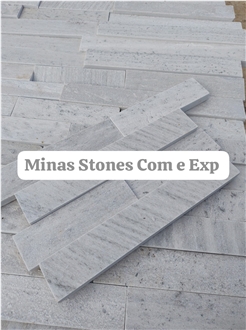 Sao Tome White Quartzite Stripped Tiles Sao Tome White Quartzite Stripped Tiles