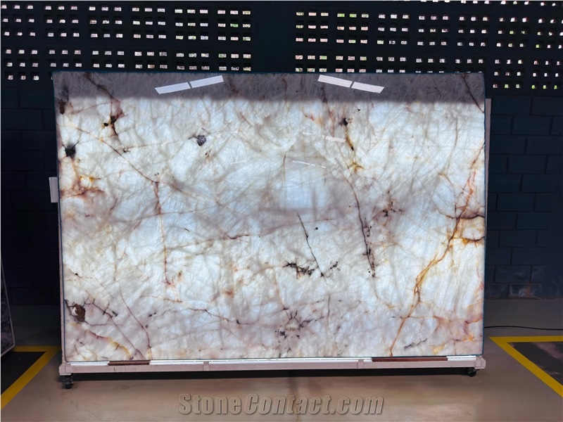 Cristallo Quartzite – 2Cm Polished, Honed, Leathered Slabs