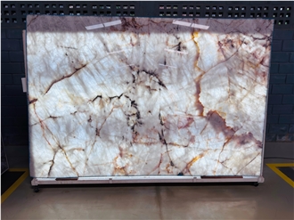 Cristallo Quartzite – 2Cm Polished, Honed, Leathered Slabs