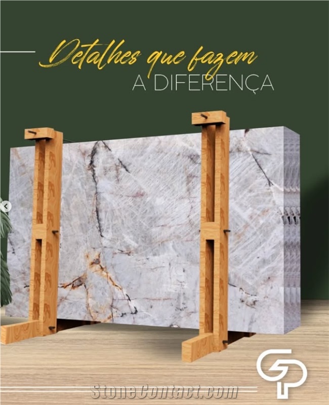 Cristallo Quartzite – 2Cm Polished, Honed, Leathered Slabs