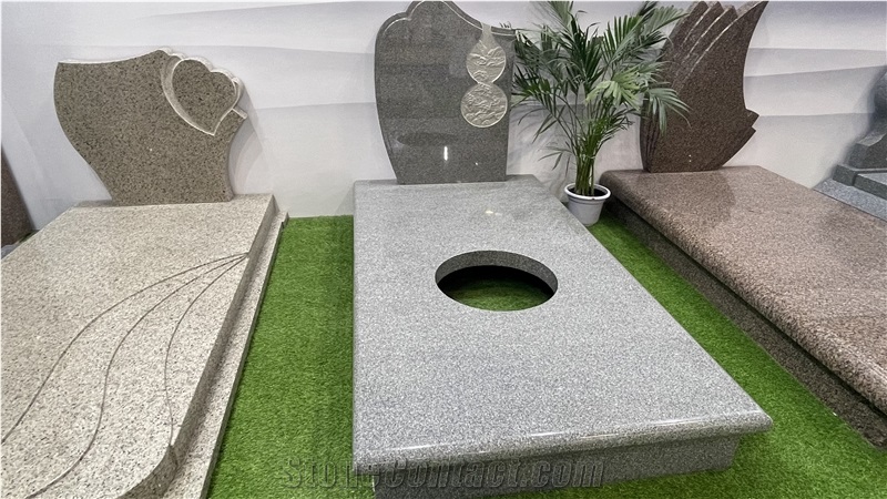 Stone Carving Black Granite Single  Monuments