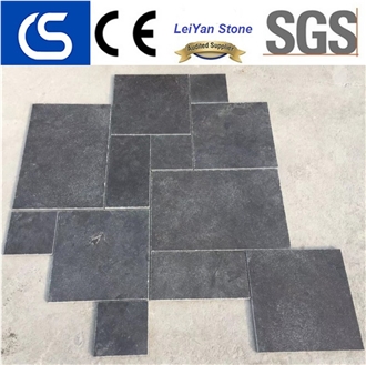 China Blue Limestone Tiles With Different Surfaces