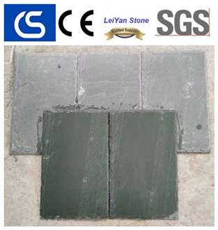 Natural Green Roofing Slate Tiles Stone  Roof Tiles