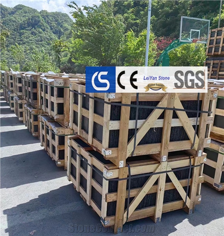 Natural Green Roofing Slate Tiles Stone  Roof Tiles