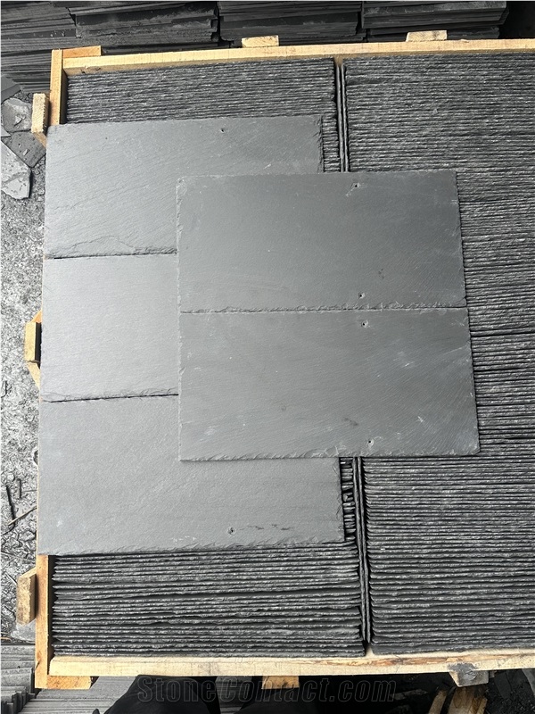 New Natural Black Slate Tiles  Roof Tiles