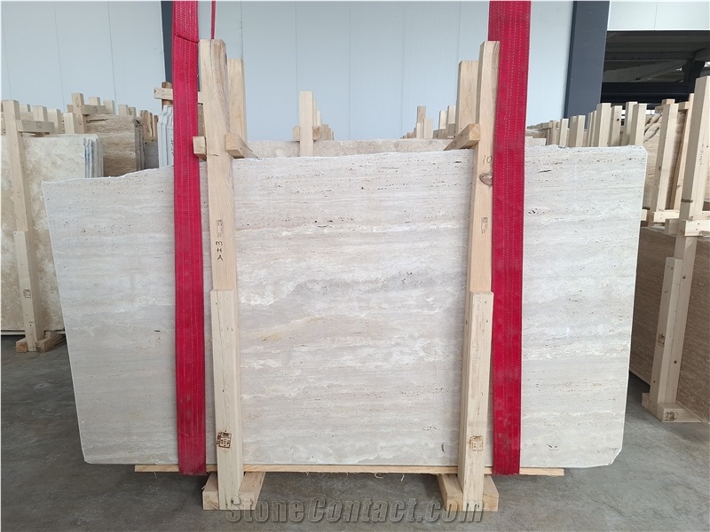 Denizli Classic Light Travertine Slabs