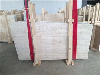 Denizli Classic Light Travertine Slabs