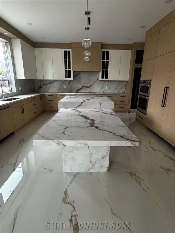 Printed  Quartz Stone Slabs Artificial Stone Slabs