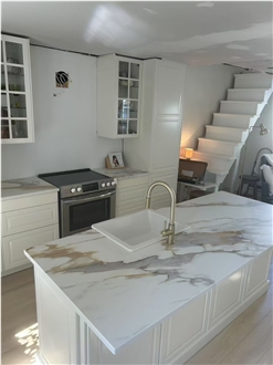 Printed  Quartz Stone Slabs Artificial Stone Slabs