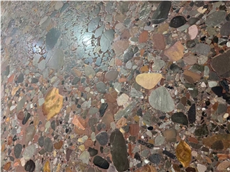 China Colorful Pearl Marble Slabs