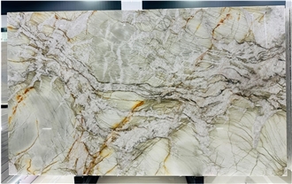 Natural Cristallo Tiffany Quartzite Slabs